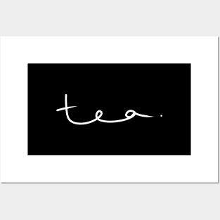 Tea (white) Posters and Art
